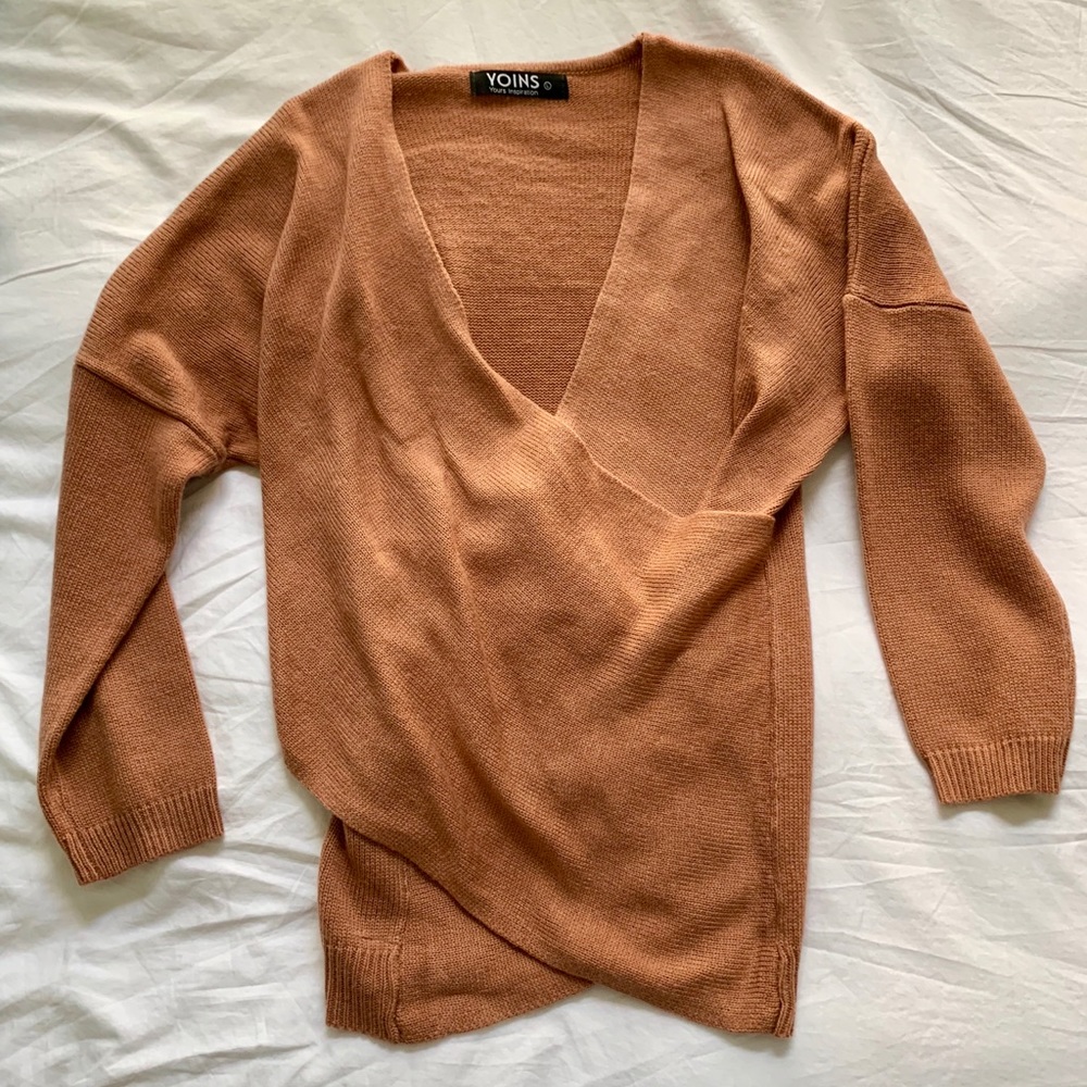 Comfy Crossover Sweater